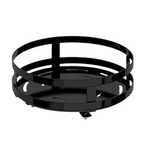 Storage Rack | 360° Rotation & Metal Frame | Adjustable Tiers