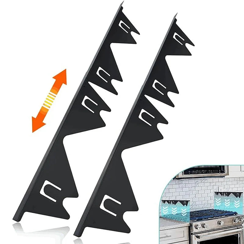 Stove Gap Cover | Telescoping Adjustable Stainless Steel & Dishwasher-Safe