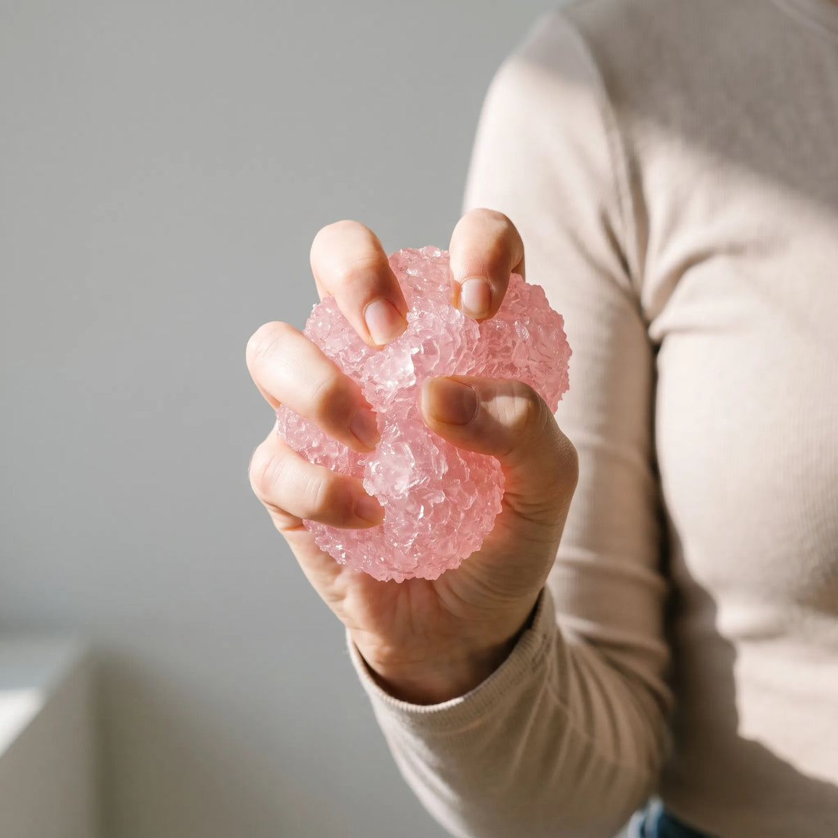 Stress Ball | Textured Surface & Slow Rebound