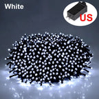 String Lights | Warm White LED & Weather-Resistant | Plug-In