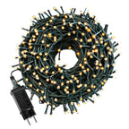 String Lights | Warm White LED & Weather-Resistant | Plug-In