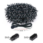 String Lights | Warm White LED & Weather-Resistant | Plug-In