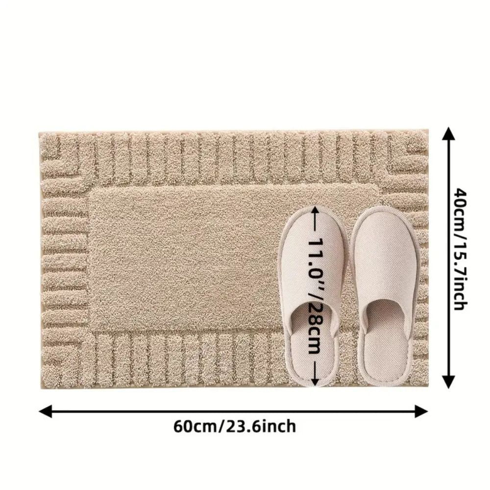 Striped Bath Rug