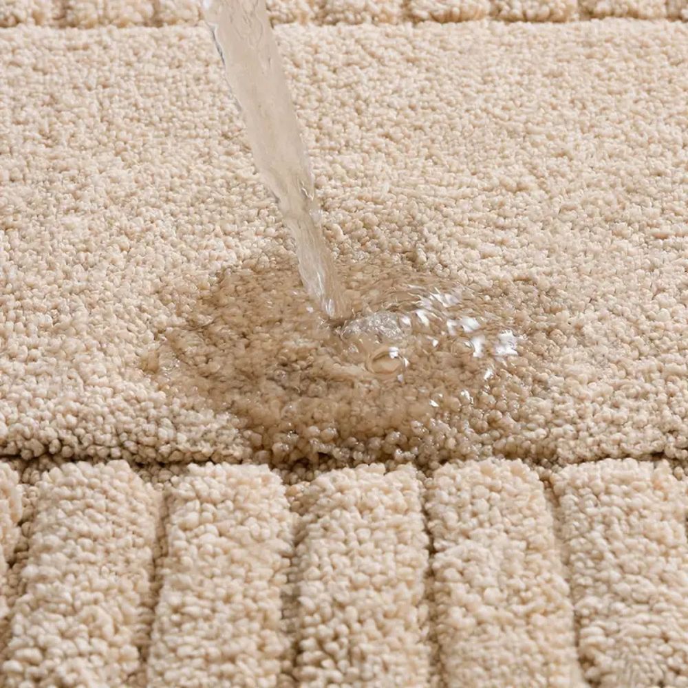Striped Bath Rug