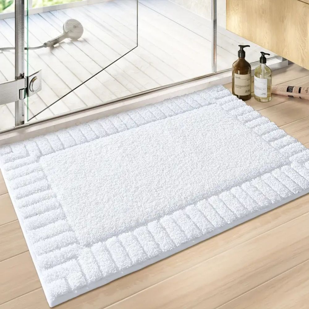 Striped Bath Rug
