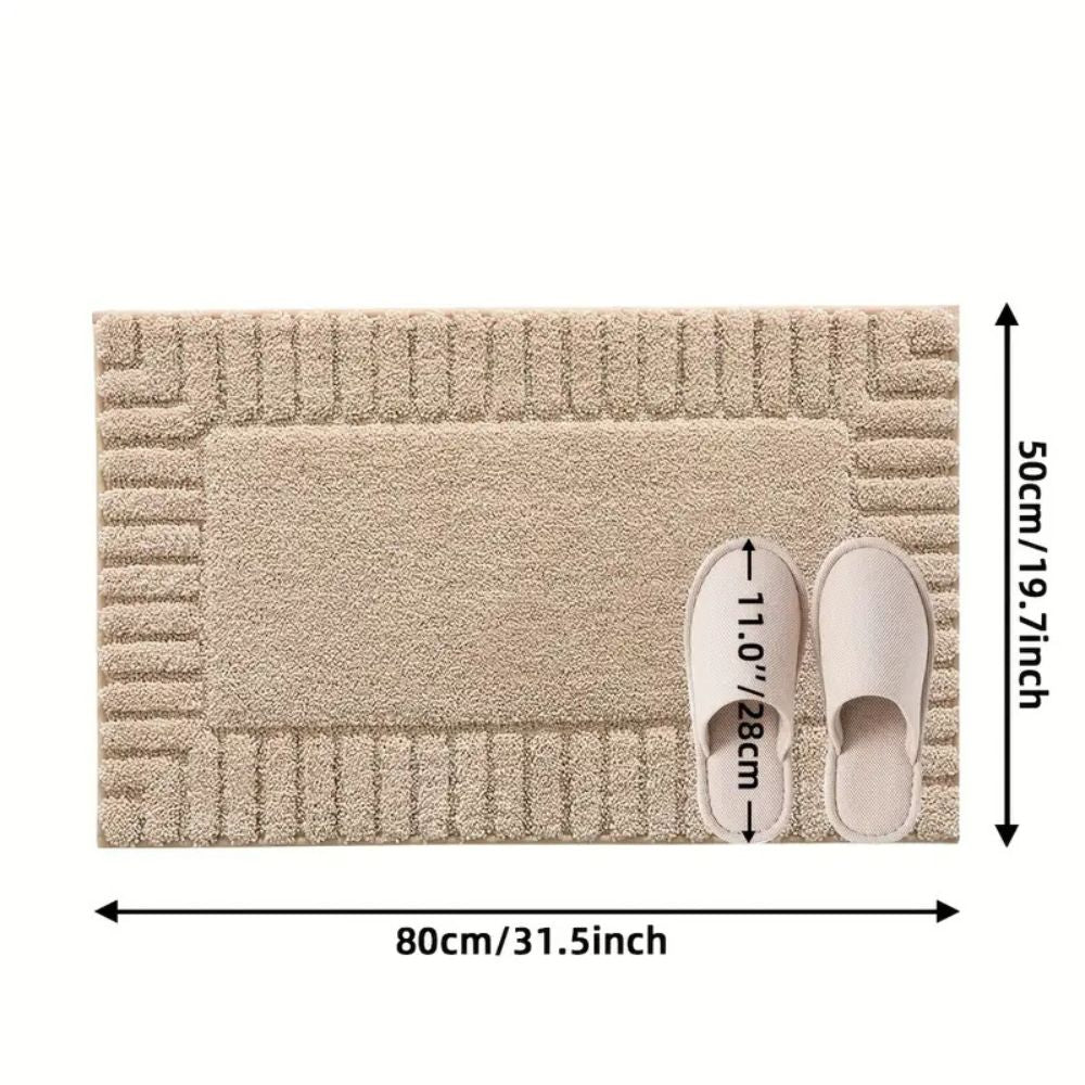 Striped Bath Rug