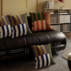 Striped Cushion Cover