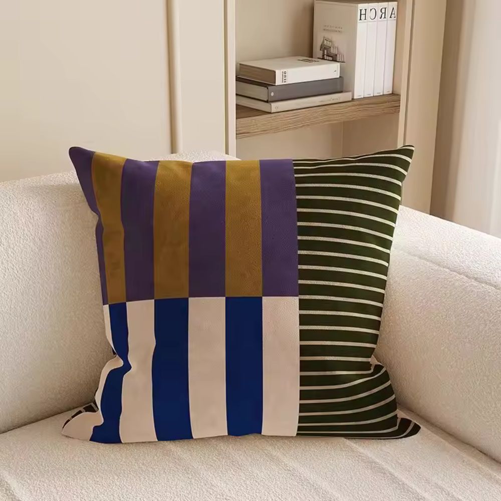 Striped Cushion Cover