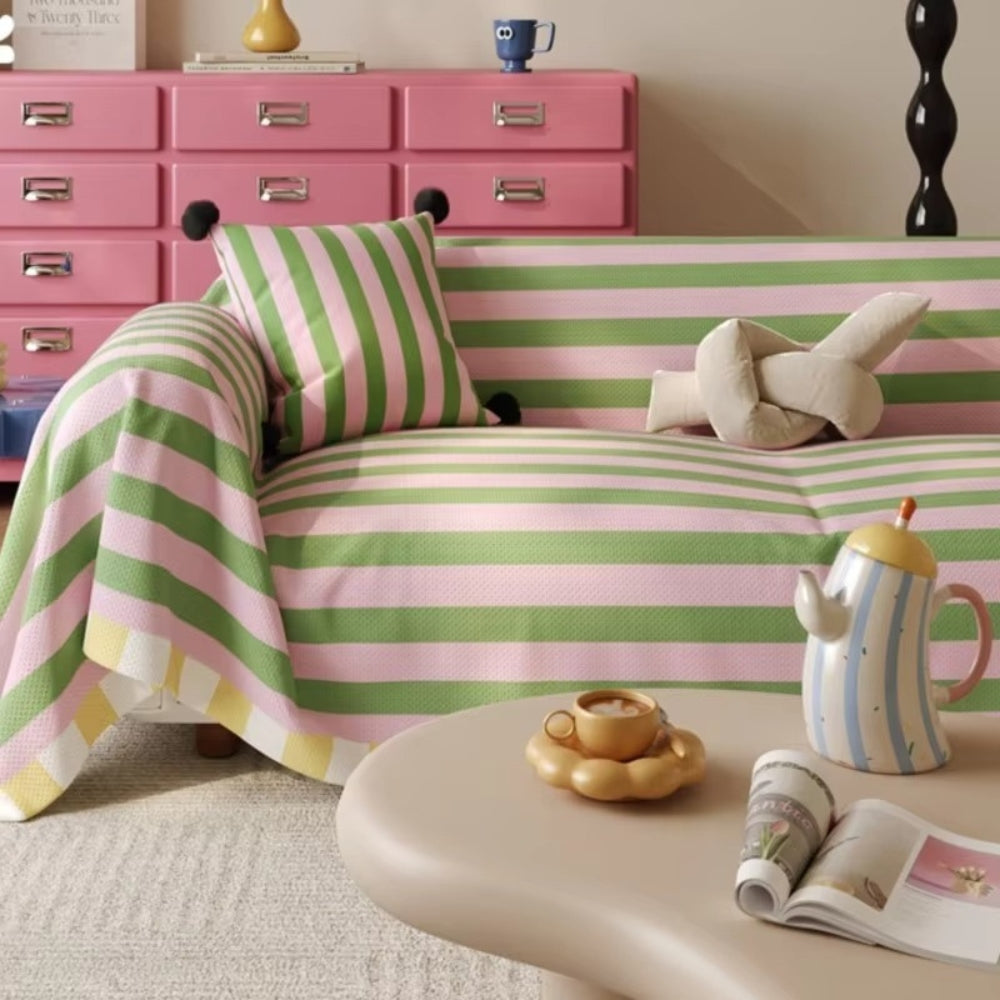 Striped Sofa Cover