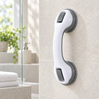 Suction Grab Bar | Ergonomic Non-Slip & Tool-Free Mount