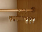 Suit & Trouser Hangers | Wide-Shoulder Camphor Wood | Set of 2