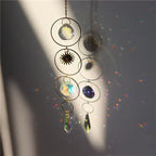 Sun Catcher | Rainbow Crystal Prism & Copper Chain