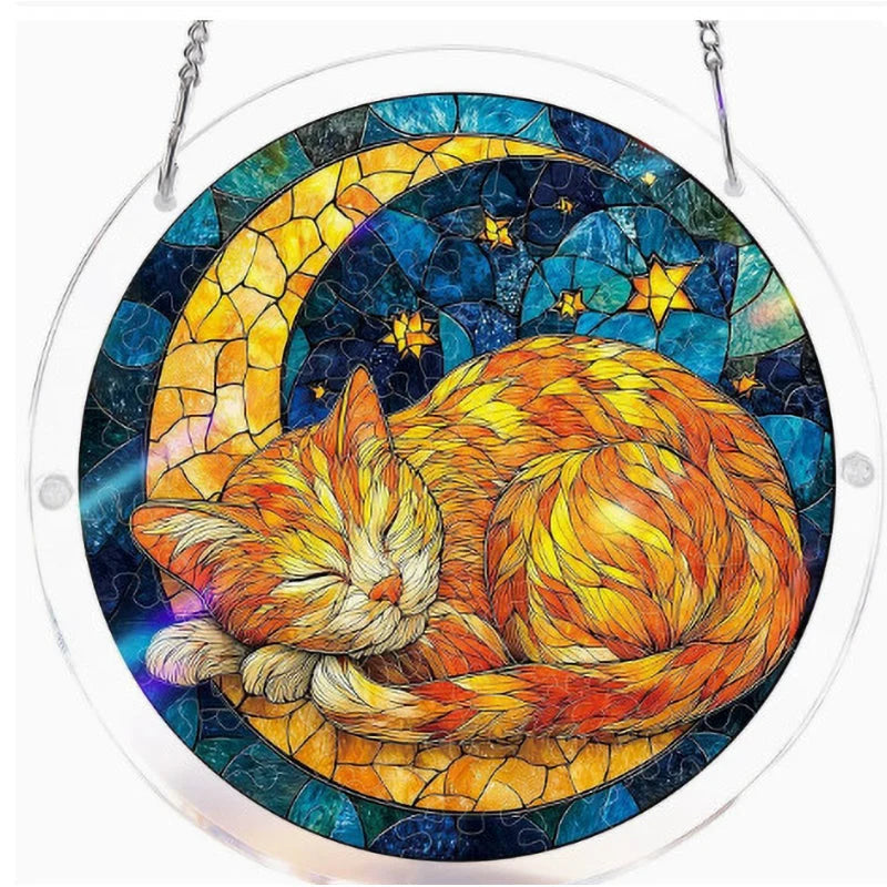 Sun Catcher | Shatterproof Acrylic & UV-Resistant | Ocean-Inspired Mosaic