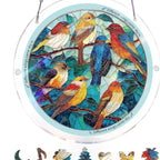 Sun Catcher | Shatterproof Acrylic & UV-Resistant | Ocean-Inspired Mosaic