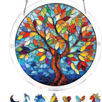 Sun Catcher | Shatterproof Acrylic & UV-Resistant | Ocean-Inspired Mosaic
