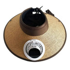 Sun Hat | Solar-Powered Fan & Wide Brim