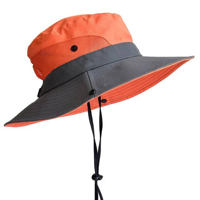 Sun Hat | UV Protection & Breathable | Foldable With Ponytail Opening