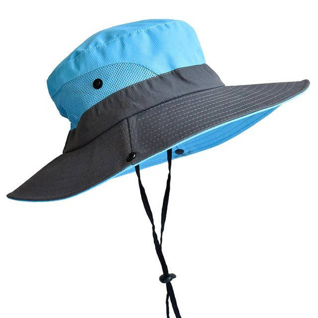 Sun Hat | UV Protection & Breathable | Foldable With Ponytail Opening