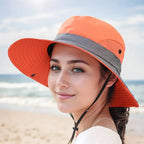 Sun Hat | UV Protection & Breathable | Foldable With Ponytail Opening