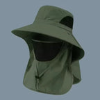 Sun Hat | UV Protection & Detachable Neck Flap