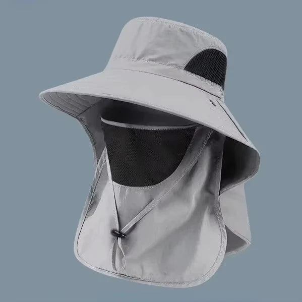 Sun Hat | UV Protection & Detachable Neck Flap