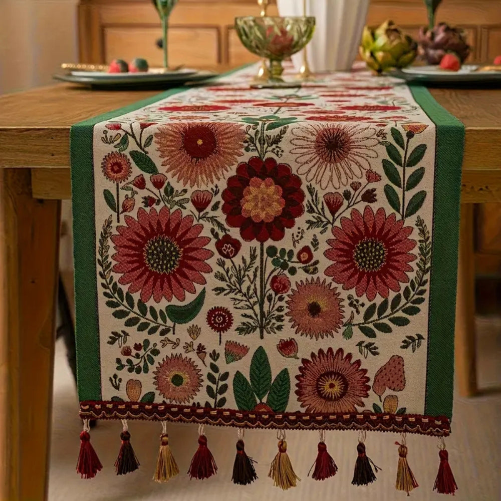 Sunflower Garden Table Runner