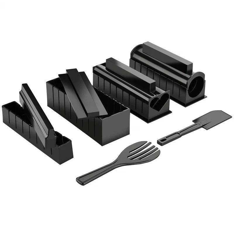 Sushi Making Kit | BPA-Free & Non-Stick Molds | 10-Piece Set