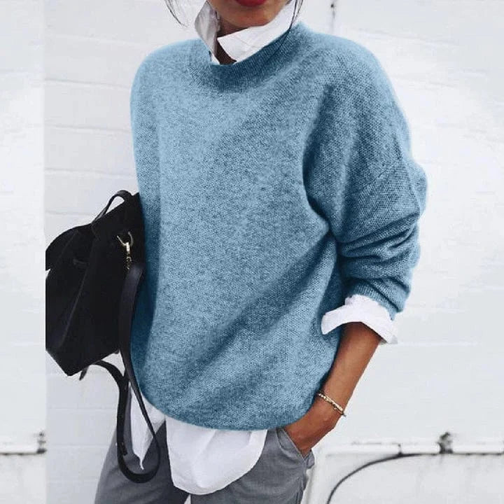 Sweater | Cashmere Soft & Warm | Classic Crew Neck