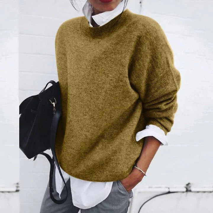Sweater | Cashmere Soft & Warm | Classic Crew Neck