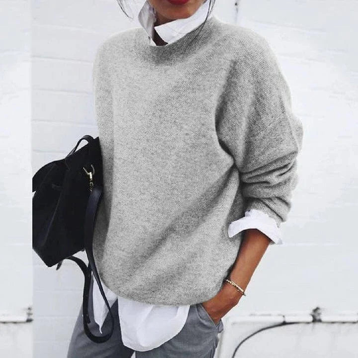 Sweater | Cashmere Soft & Warm | Classic Crew Neck