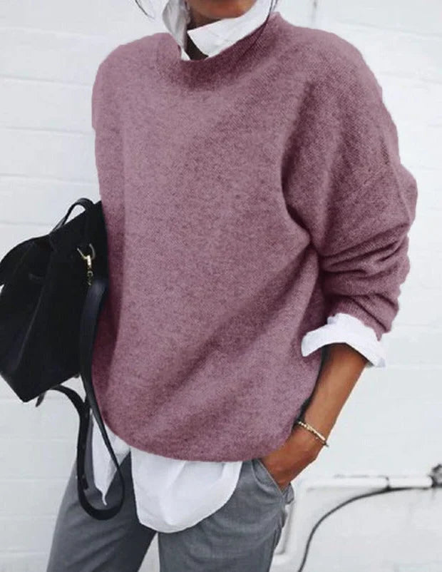 Sweater | Cashmere Soft & Warm | Classic Crew Neck