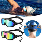 Swimming Goggles | Electroplated Lenses & Leak-Proof Silicone Seal