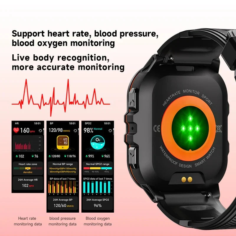 Swimming Smartwatch | Waterproof & Swim Fitness Tracking | 5ATM + IP69PX