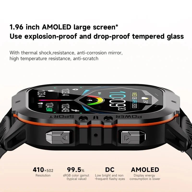Swimming Smartwatch | Waterproof & Swim Fitness Tracking | 5ATM + IP69PX