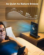 Table Fan | Ultra-Quiet & Compact | USB-Powered