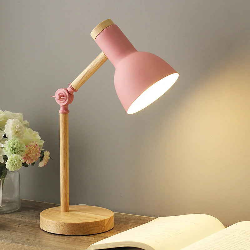 Table Lamp | Adjustable Joint & Macaron Colors