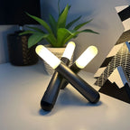 Table Lamp | Adjustable Three-Head & Rechargeable | Touch Control