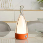Table Lamp | Bottle-Shaped Base & Rotary Knob