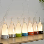 Table Lamp | Bottle-Shaped Base & Rotary Knob