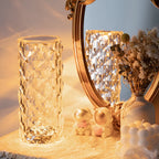 Table Lamp | Crystal 16-Color Dimmable & Rechargeable