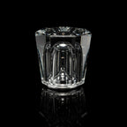 Table Lamp | Diamond-Cut Crystal Prism Shade & USB Rechargeable