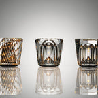 Table Lamp | Diamond-Cut Crystal Prism Shade & USB Rechargeable