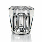 Table Lamp | Diamond-Cut Crystal Prism Shade & USB Rechargeable