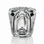Table Lamp | Diamond-Cut Crystal Prism Shade & USB Rechargeable