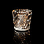 Table Lamp | Diamond-Cut Crystal Prism Shade & USB Rechargeable