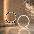 Table Lamp | Dimmable LED & Round Minimalist