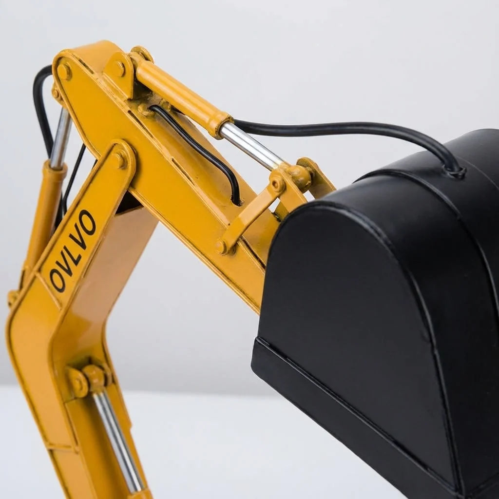 Table Lamp | Excavator-Inspired LED & USB-Powered