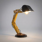 Table Lamp | Excavator-Inspired LED & USB-Powered
