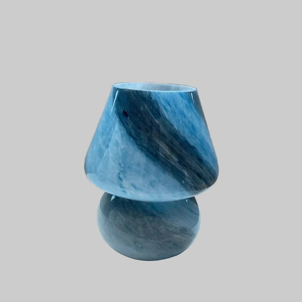 Table lamp | Hand-blown glass & warm LED glow