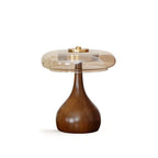 Table Lamp | Integrated LED & 3 Colour Temperatures | Brass & Walnut